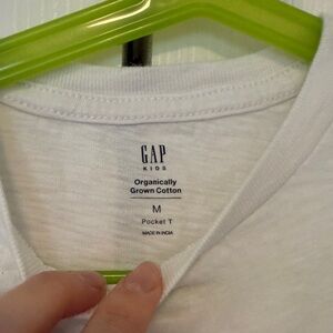 GAP Kids White Organic Cotton Tee